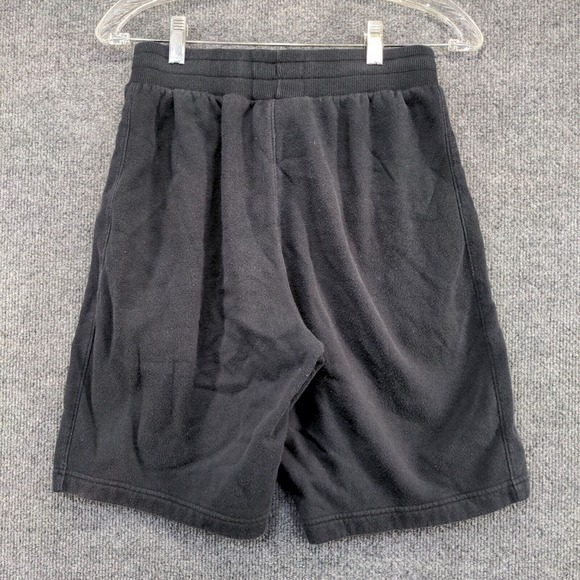 Under Armour Women's Sweat Shorts Black Size M Cotton Blend Slash Pockets - Picture 2 of 12
